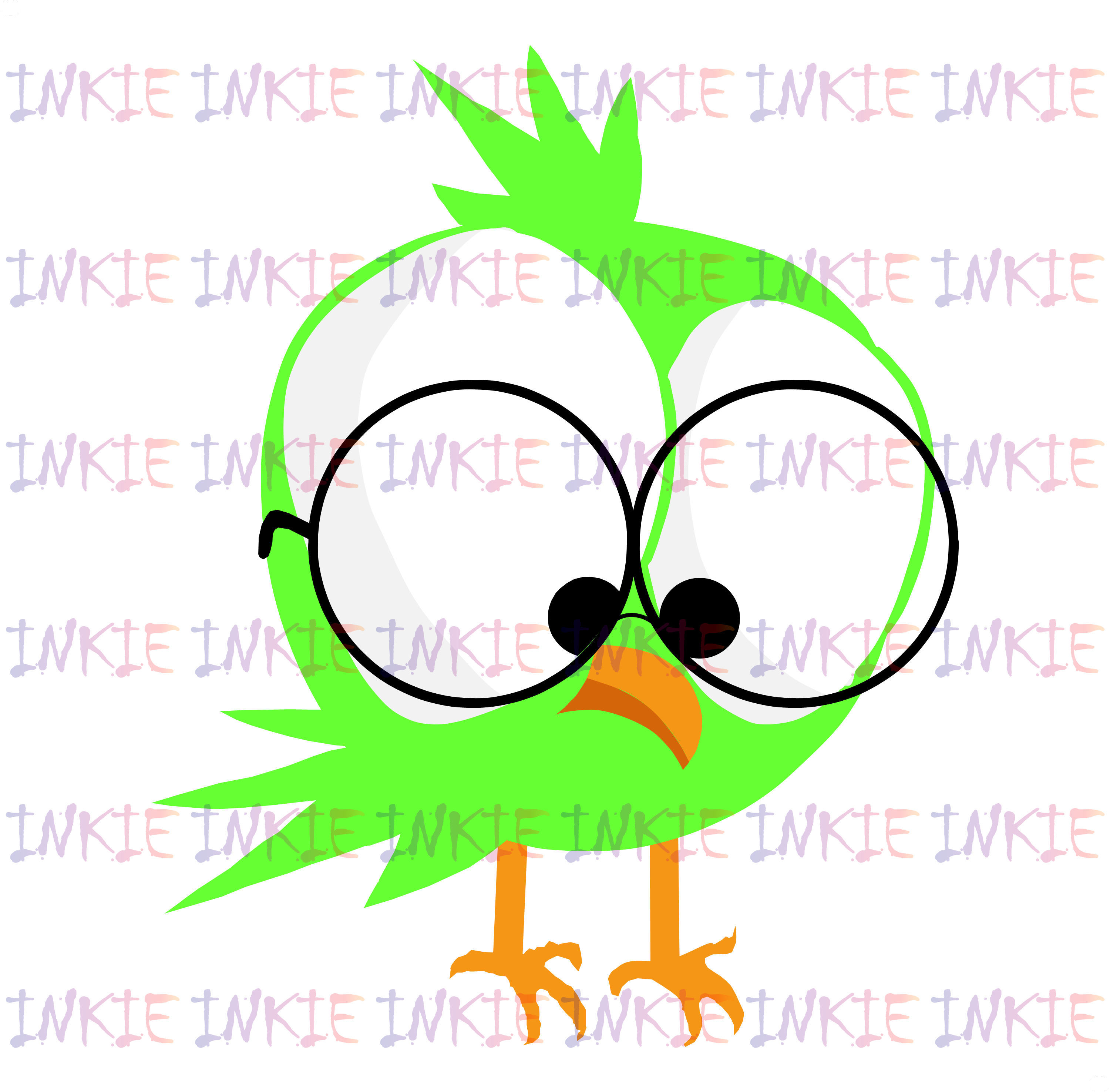 Short Green Bird